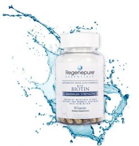 Biotin hair supplement