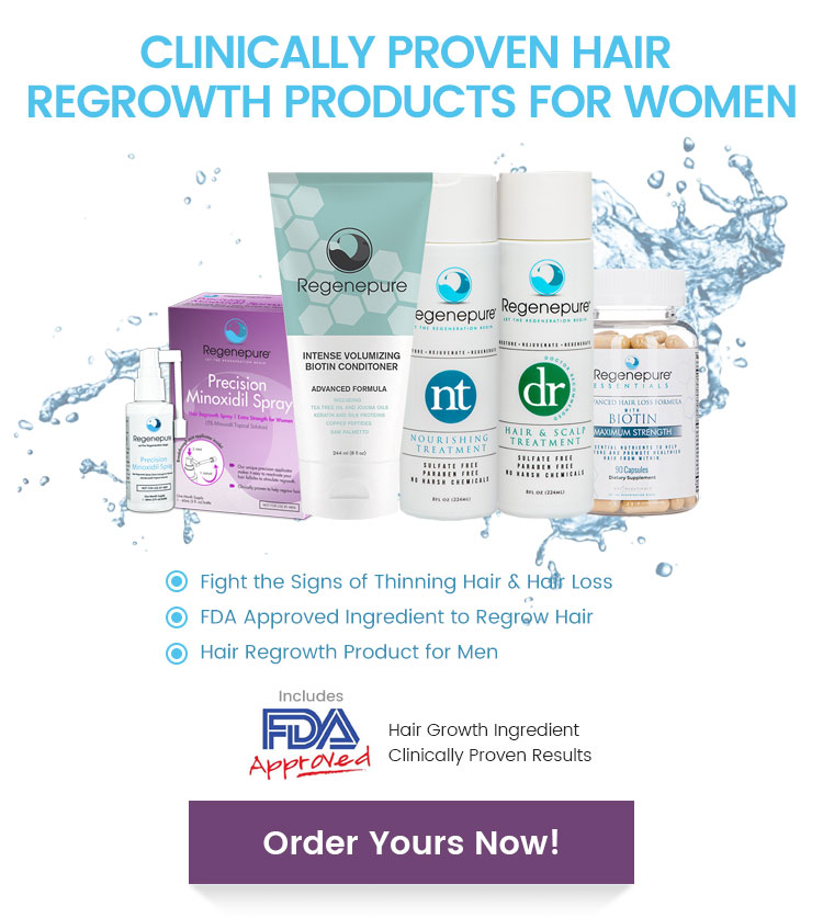 Clinically Proven Hair Regrowth Products For Women